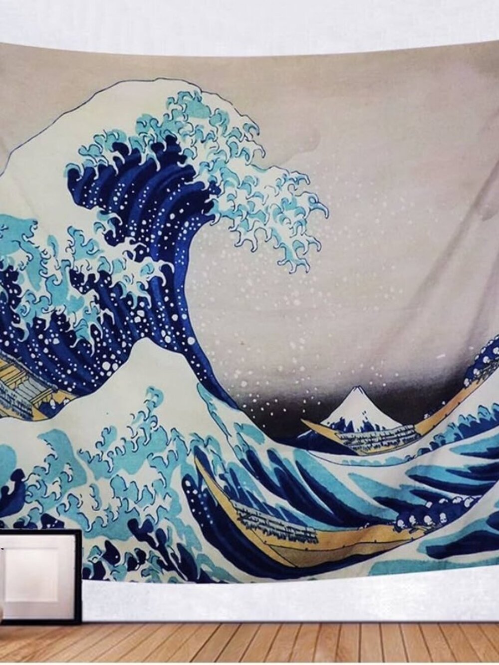 Tapestry New in Package Kanagawa The Wave 60 x 78 inches